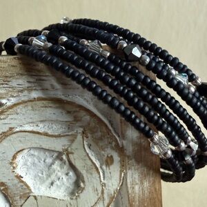Silpada Black Beaded Bracelet Set